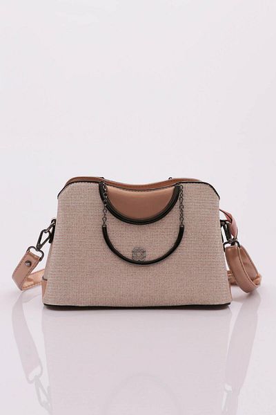 DGN 2745 Women's Shoulder and Arm Bag - Powder Cüpra