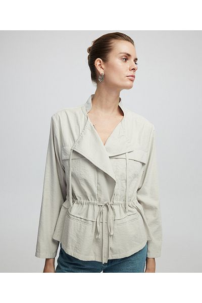 İpekyol Unlined Jacket with Adjustable Waist