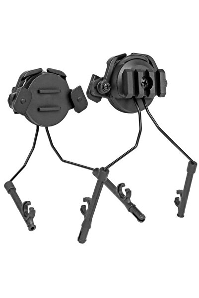 Choice ملحقات الخوذة التكتيكية السوداء حامل سماعة الرأس العسكرية للآيرسوفت مح...