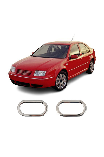BRSPLAST Volkswagen Bora Uyumlu 1998-2004 Krom Sinyal Çerçevesi 2 Parça Pasla...