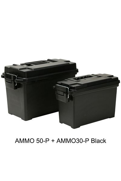 Choice AMMO 3050-P Black Plastic Ammo Box Weapons Safe Storage Ammo Can Lightweight High Strength Ammo Acce