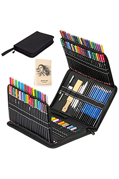 Choice مجموعة رسم وتلوين مكونة من 144 قطعة 28/54/72/96/144 قطعة، أقلام رسم وم...