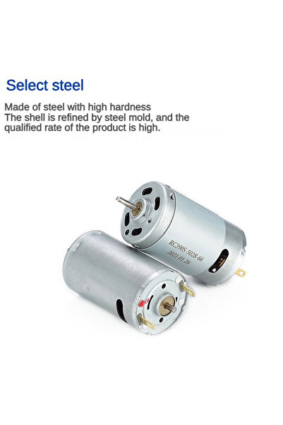 Choice1 DC Motor R390 High Torque Micro Motor 390 12V Brush Motor Engine 20000RPM for Power Tools Hair Dr...