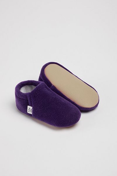 BabyZilla Non-Slip Sole Fleece Baby Booties Organic Cotton Lining, Home Boot Slippers and Nursery Shoes