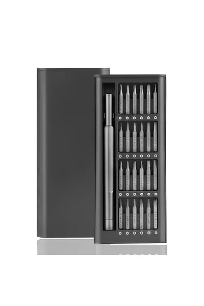 WEEKS Magnetic Precision Screwdriver Set, 25 In 1 With 24 Piece Mini Pocket Screwdriver Set, Small Repa...