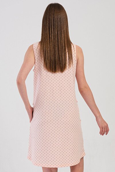 VİENETTA Kadın Kalın Askı Baby Pink Tunik C6T1N5O804