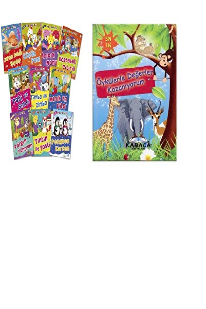 Timaş Çocuk Timaş Yayınları Mini Masallar Set Ve Öykülerle Değerler Kazanıyorum