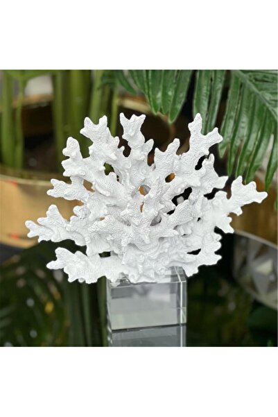 YUNUSOĞLU HOME Mercan model beyaz aksesuar