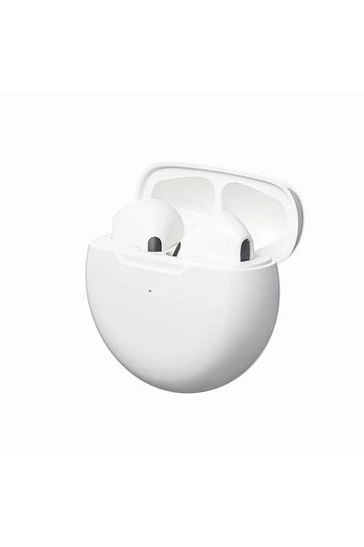 DIXSG Pro 6 White TWS Pro6 Earphone Bluetooth Headphones with Mic 9D Stereo Pro 6 Earbuds for Xiaomi Samsu