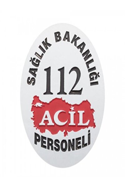Safari AVM Sağlık Bakanlığı 112 Acil Cüzdan Rozeti