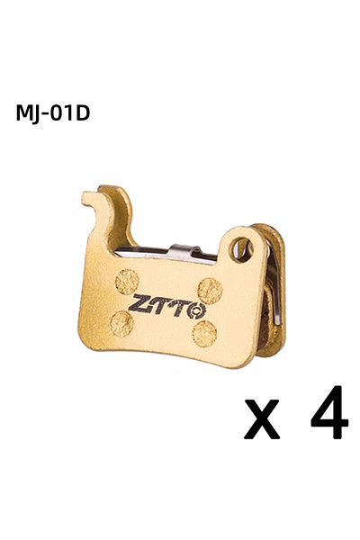 ZTTO MJ-01D 4Pairs ZTTO 4Pairs MTB Full Metal Bike Brake Pads For MT200 M8000 M785 G03TI G04TI Guide Code