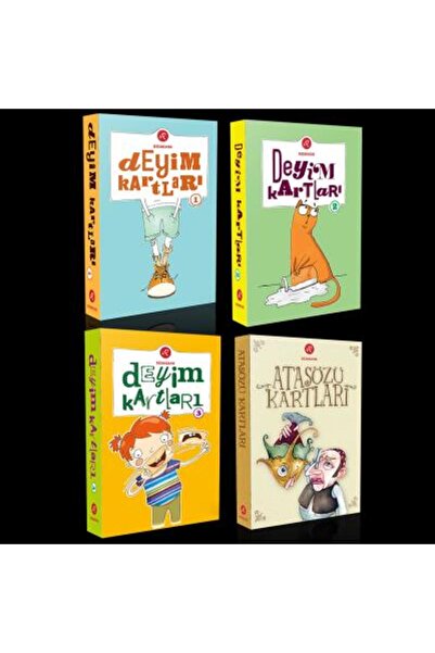 Redhouse Yayınları Redhouse Deyim Kartları 1&2&3 Ve Türkçe Atasözleri Kartları