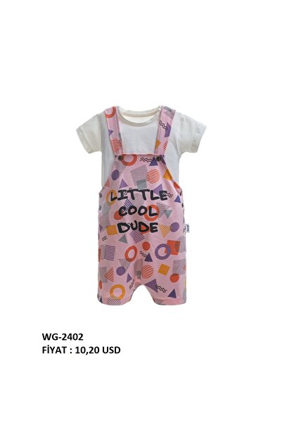 Wogi Baskılı Çocuk Salopet Takım