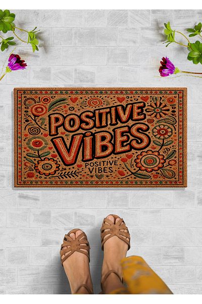 DefLife Home Positivevibe Koko Mat