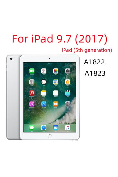 Choice iPad 9.7 2017 For iPad 9.7 2017 5th Gen A1822 A1823 9.7" Tempered Glass Screen Protector 9.7 2018 6t