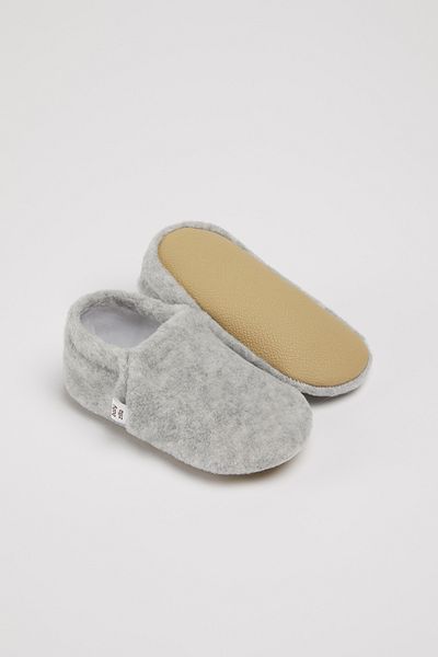 BabyZilla Non-Slip Sole Fleece Baby Booties Organic Cotton Lining, Home Boot Slippers and Nursery Shoes