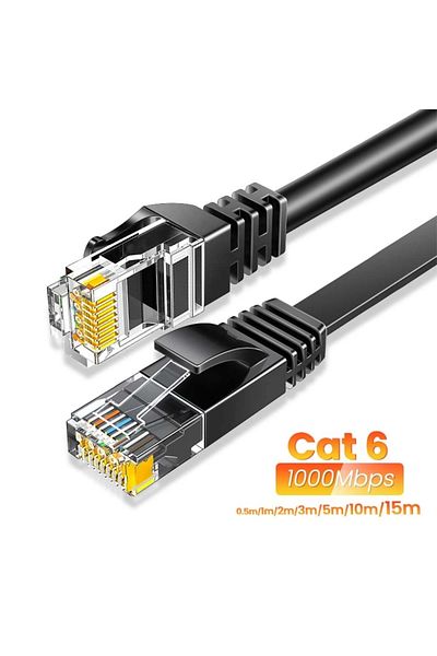Choice 1M CYANMI Ethernet Cable Cat6 Lan Cable UTP RJ45 Network Patch Cable 10m 50m For PS PC Internet Mode