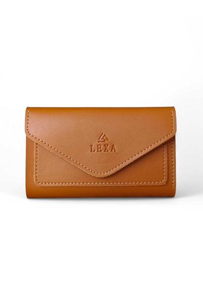 LEXA Дамски портфейл Envelope Model Soft Large Card Case Medium Camo Camo