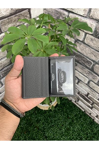 GUARD Antrasit Deri Kartlık