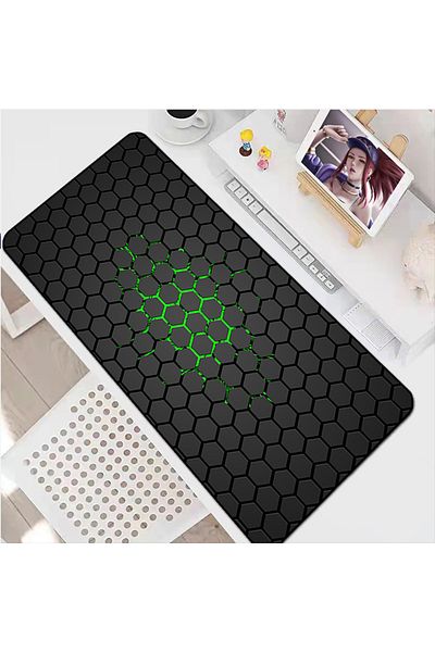 Laumango 180x220x2mm HC003347 Honeycomb Gaming Mouse Pad Mausepad Gamer Cabinet ملحقات الكمبيوتر لوحة مفاتيح D