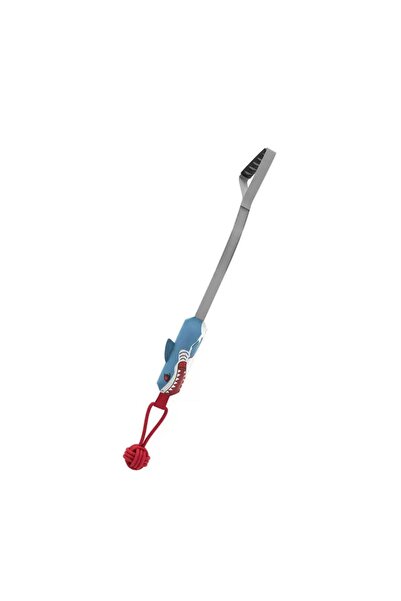 HESPERUS Köpek Için Sesli Halat Çekiş Stres Oyuncağı Köpek Balığı Şeklinde Kemirme Ve Isırma Oyuncağı