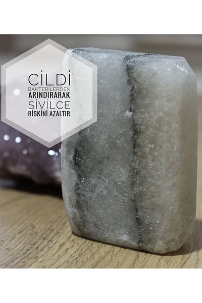 Store Salt Soap 2 Pieces Çankırı Salt Soap Mineral Rock Salt Soap (Moq 340-350 Grams)