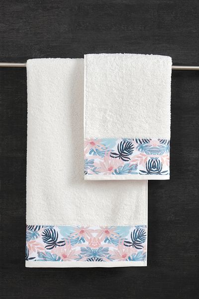 Rebeka Home Collection Hazan 2-Piece Bath Towel Set