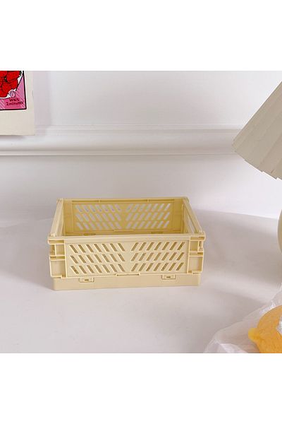 Choice S16992 Mr.paper 6 Styles Plastic Stackable Foldable Stationary Holder Simple Cute Student Office Des