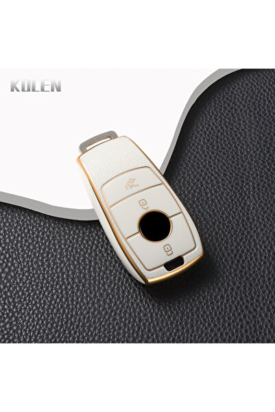 Choice1 White only case Tpu Car Remote Key Case Cover Shell Fob For Mercedes ...
