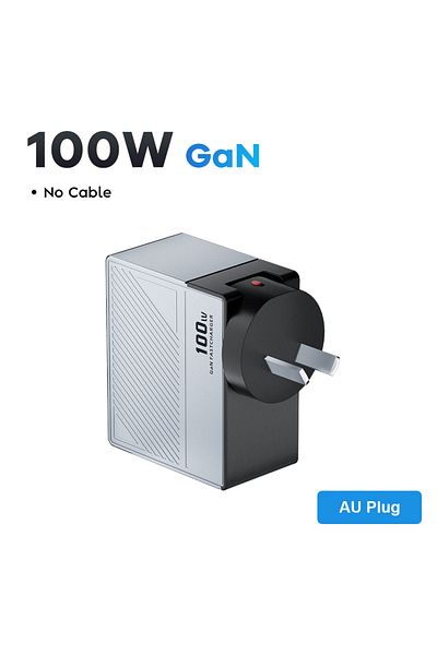 Choice AU Plug 100W GaN Charger PD QC USB Fast Charger Type C Quick Charging USB C Phone Charger for iPhone