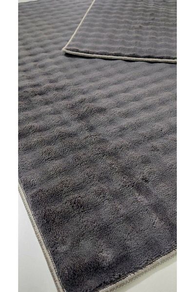ZADA HOME Pufy Double Mop - Ποιοτικό Σετ Κρεβατιού 2 τεμαχίων Ειδική Αντιολισθητική Βάση