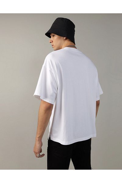 AMERICAN EAGLE AE Oversized Crewneck T-Shirt