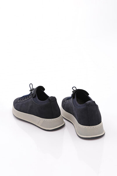 DGN Чоловічі кросівки на товстій підошві з шнурівкою, натуральна шкіра, лакований нубку, 77523616