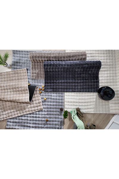 ZADA HOME Pufy Double Mop - Ποιοτικό Σετ Κρεβατιού 2 τεμαχίων Ειδική Αντιολισθητική Βάση