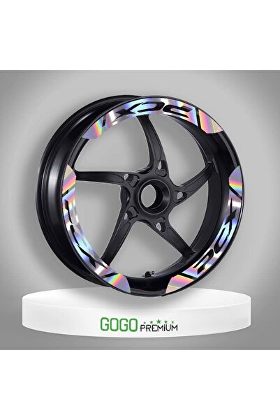 Genel Markalar HOLOGRAMLI III HONDA PCX UYUMLU 1 SET JANT ŞERİDİ