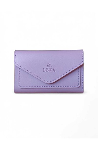 Lexa М'яка жіноча гаманець середнього розміру з великою кількістю карток, мод...