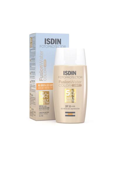 ISDIN واقي شمس فيوجن ووتر ماجيك خفيف SPF 50 حجم 50 مل - متجر MQ