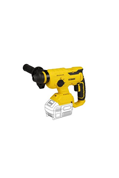 Rtrmax RTX2095B Şarjlı Sds Plus Kırıcı ve Delici Kömürsüz 2.2Jul - Akü Hariç