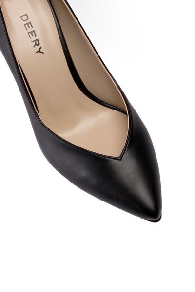 Deery Black Women's Classic Heeled Shoes 02048ZLCVM01