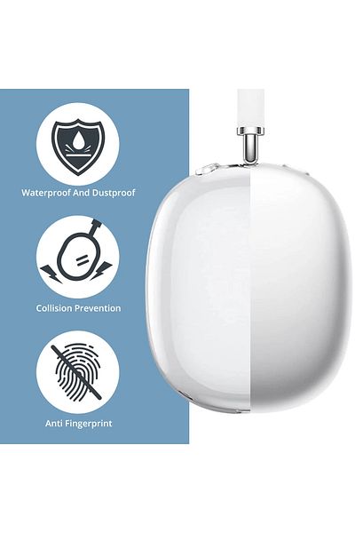 Choice Case For Airpods Max Transparent Case Soft Tpu Anti-scratch Cover Sleeve Protective Cases For Apple