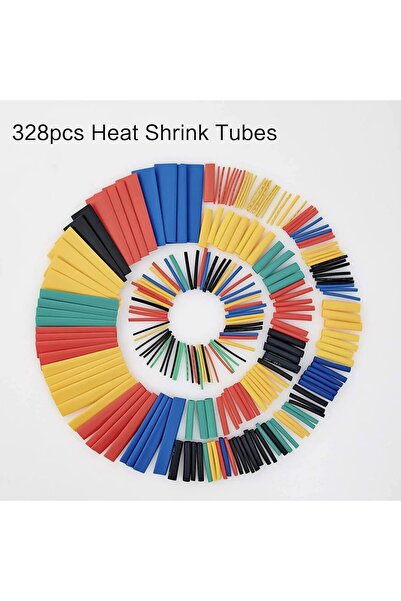 Choice1 328pcs in bag 164/328PCS Heat Shrink Tubing 2:1Wire Cable Wrap Assort...
