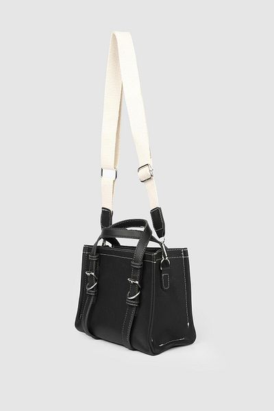 La La'Graccio Paris Γυναικεία Μαύρη Τσάντα Messenger La'Graccio Paris Fashion
