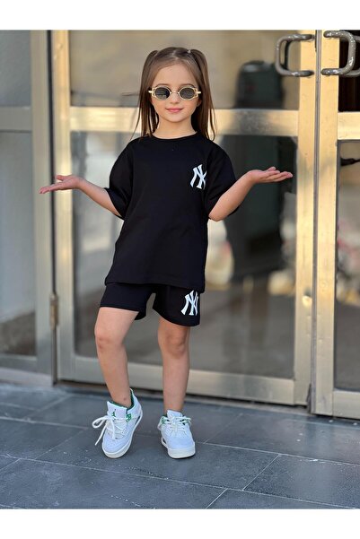 yns coolstar Unisex Model Single Jersey Fabric 100% Cotton Summer Bottom Top Set