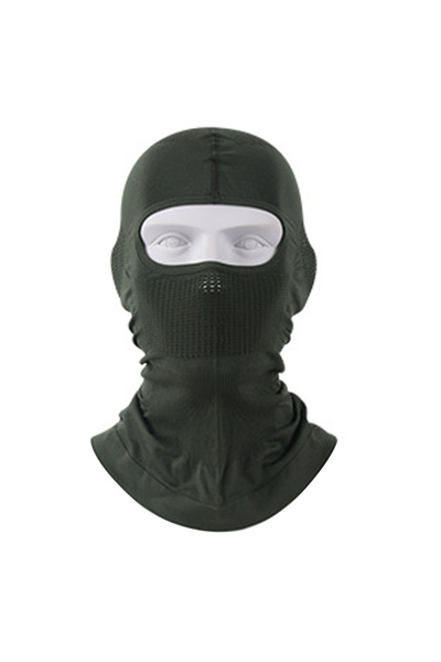 choice2 Military Green 1pc/2pcs/4pcs Warm Breathable Balaclava Hat Elasticity...
