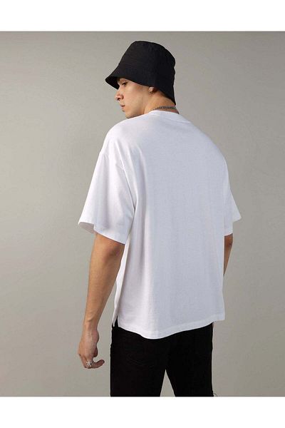 AMERICAN EAGLE AE Oversized Crewneck T-Shirt