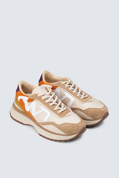 Deery Μπεζ Sneaker Γυναικεία Παπούτσια