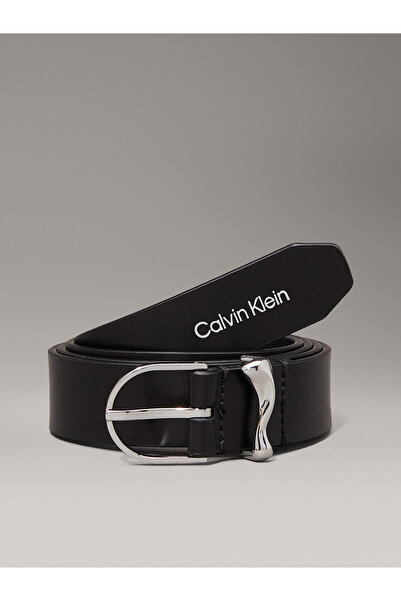 Calvin Klein CK Must Organic Loop Belt 25mm Erkek Siyah Kemer K60K613234