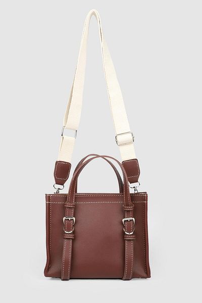 La La'Graccio Paris Geantă Paris pentru femei Zra Echivalent Box Strappy Roșu Claret La'Graccio