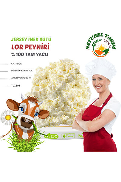 NATUREL JERSEY İNEK SÜTÜ LOR PEYNİRİ