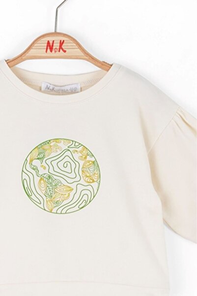 nk kids 38604 LAKE T-SHIRT 1/4 KREM